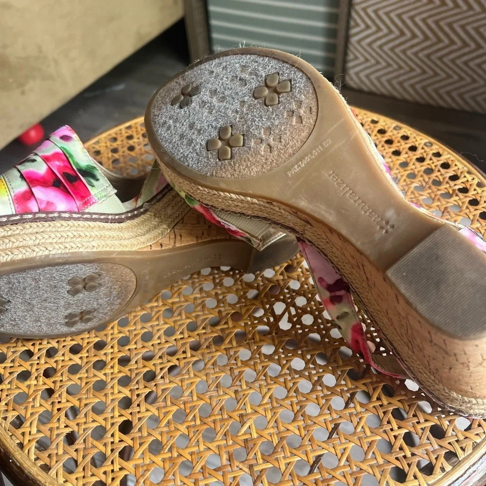Naturalizer Multicolor Strappy Wedges - Picture 9 of 12